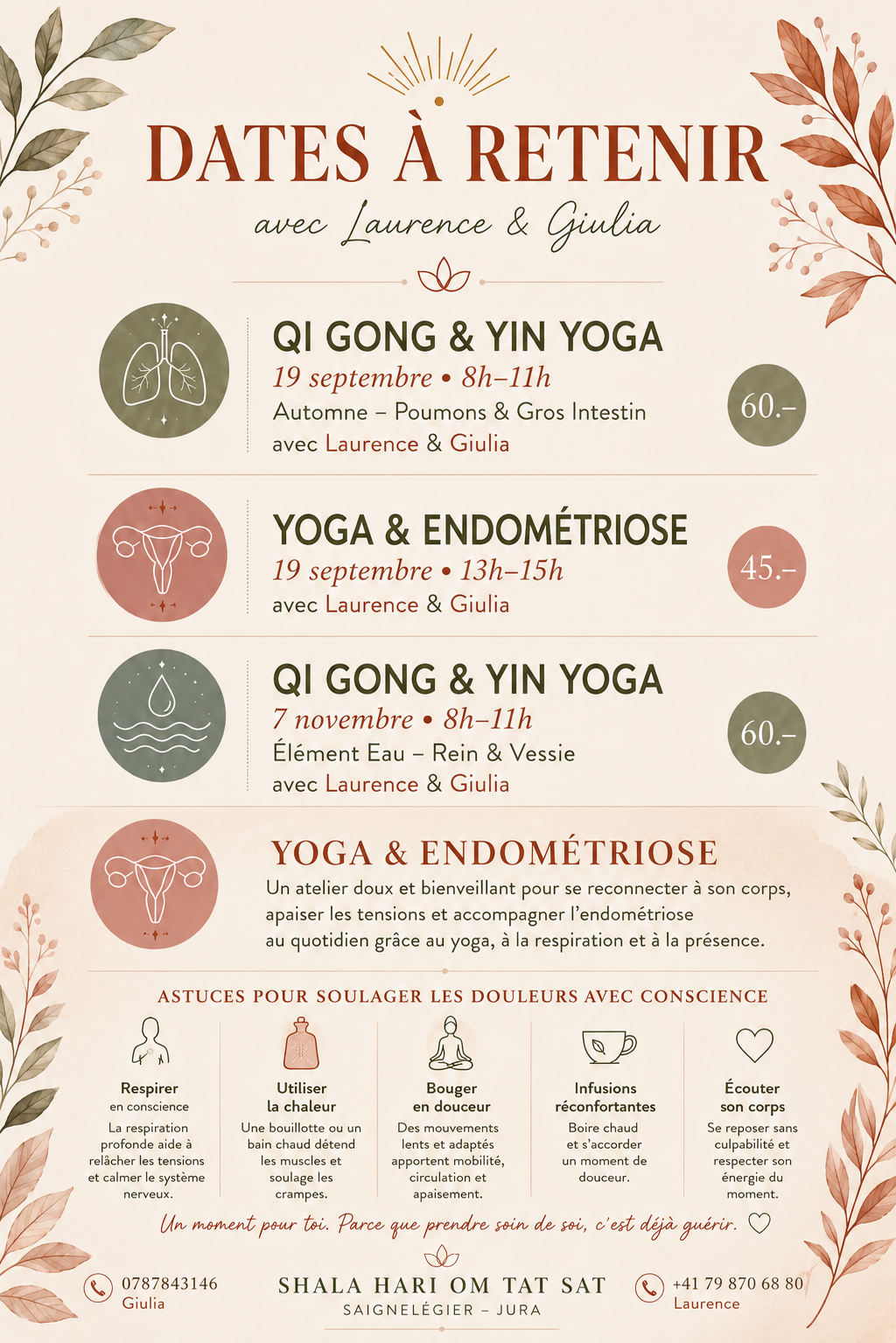 Yin Yoga et qi gong