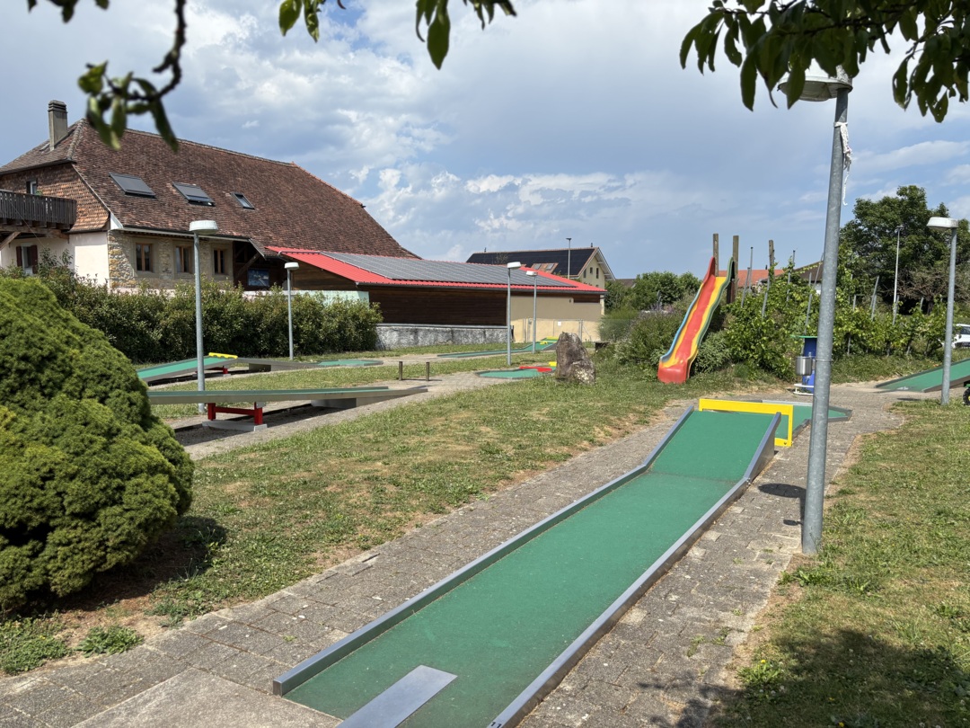 Minigolf des Pommiers - Cudrefin - été 2025