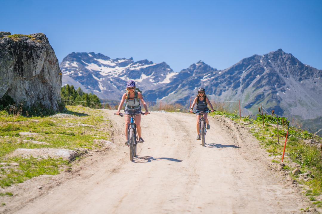 Village de montagne en hiver