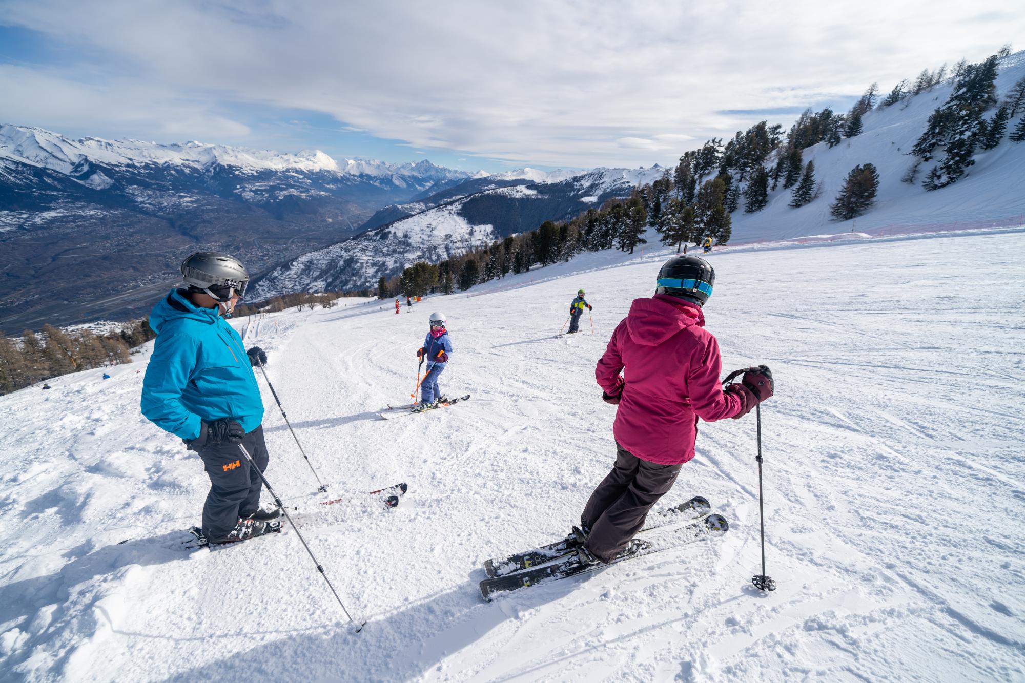 The Alpage ski slope | Nendaz Switzerland