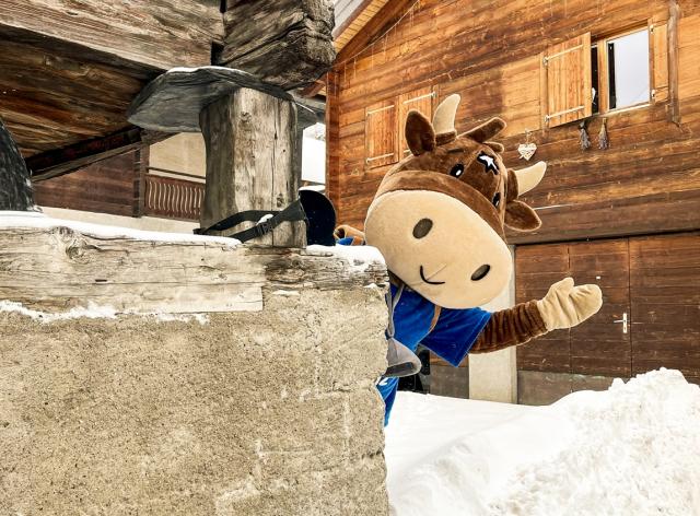 Cheesy im alten Dorfkern von Haute-Nendaz