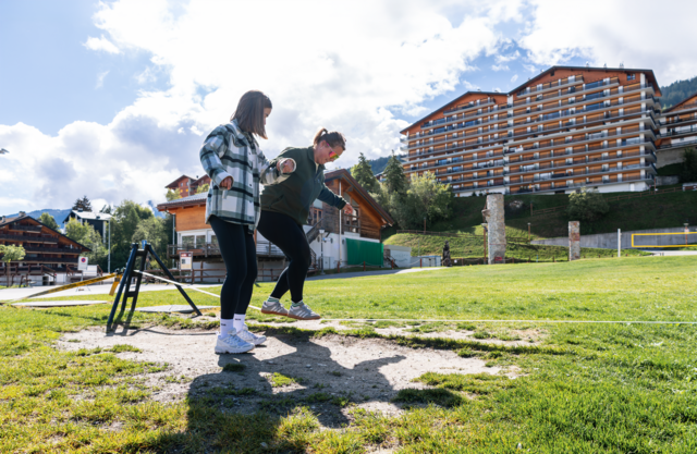 Slackline Haute-Nendaz