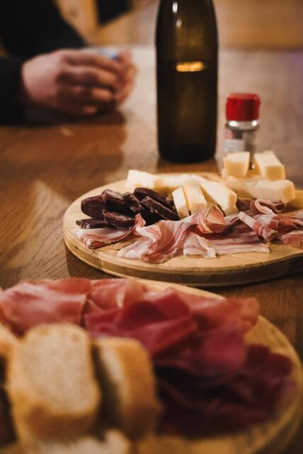 Raclette auf dem Bauernhof