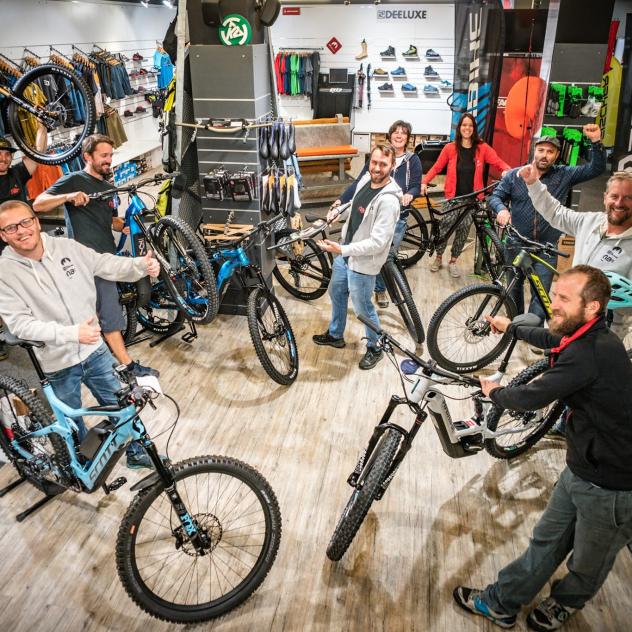 Mountain E bike By OnTheMountain Bike Shop Veysonnaz Switzerland