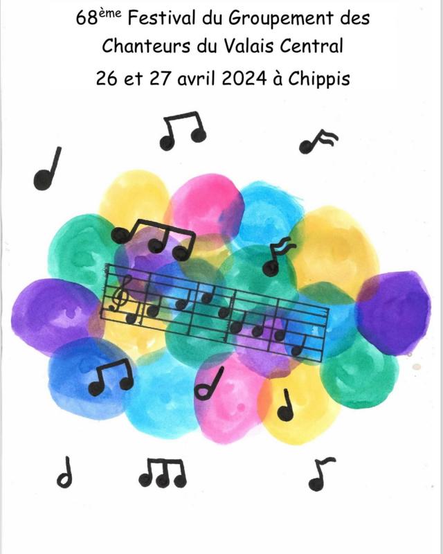 68ème festival des chanteurs du Valais Central 2024