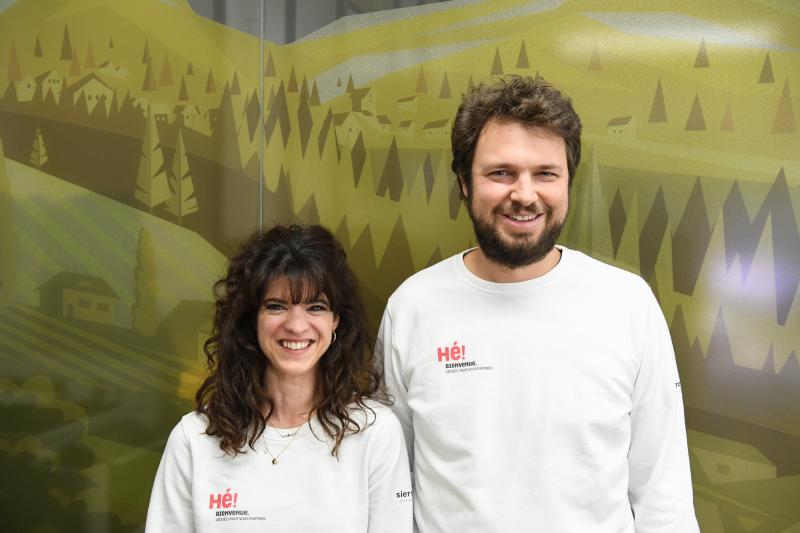 Equipe Sierre Tourisme - Tania et David