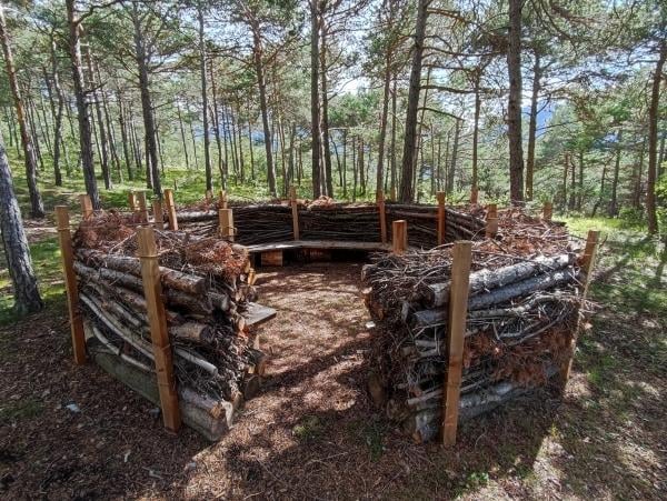 Commune de Noble-Contrée - Inauguration du canapé forestier 2024