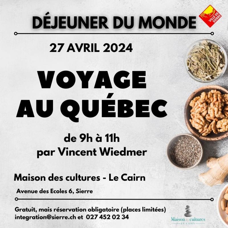 Maison des cultures - Le Cairn - Voyage au Québec 2024