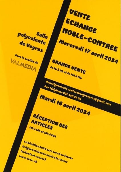 Vente-échange Noble-Contrée 2024