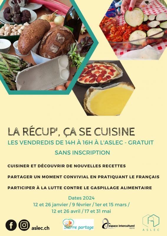 Aslec - La récup, ça se cuisine 2024