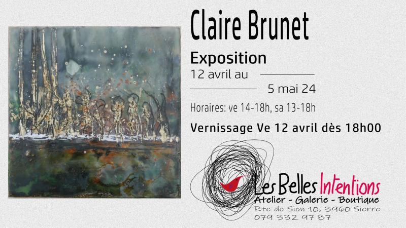 Galerie Les Belles Intentions - Claire Brunet 2024