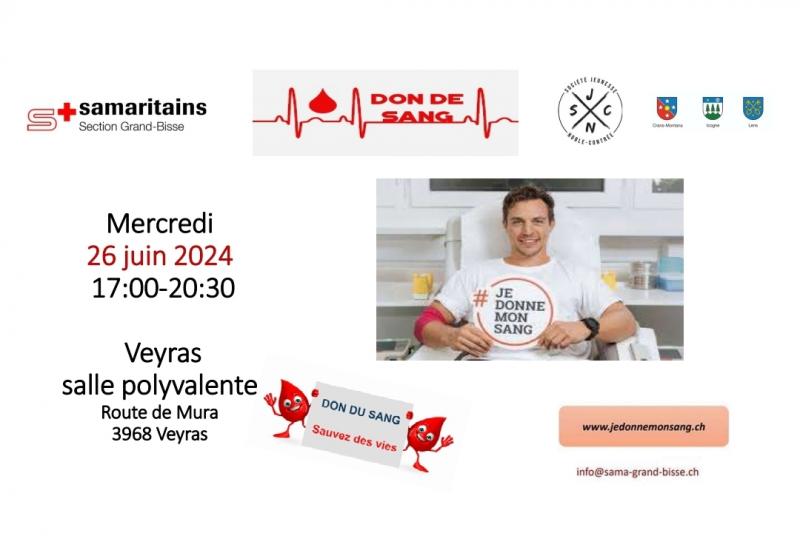 Société jeunesse Noble-Contrée - Don du sang 2024