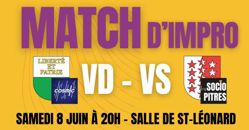 Les Sociopitres - Match d'impro 2024