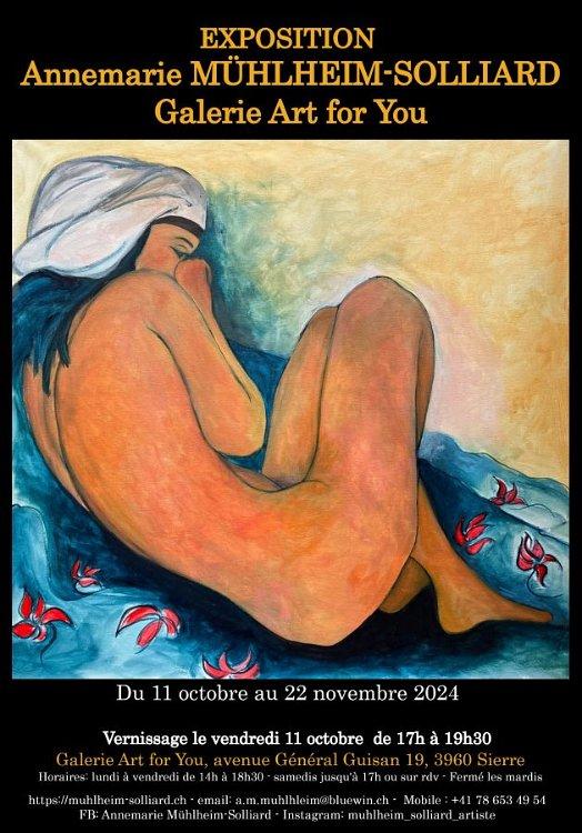 Galerie ART for YOU - Annemarie Mühlheim-Solliard 2024
