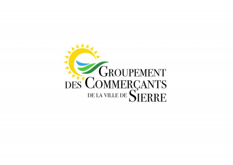 Logo CP - Groupement des Commerçants de la Ville de Sierre