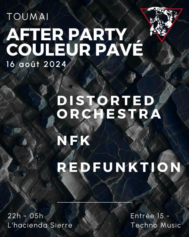 Collectif Toumaï - After party Couleur Pavé - 16 août