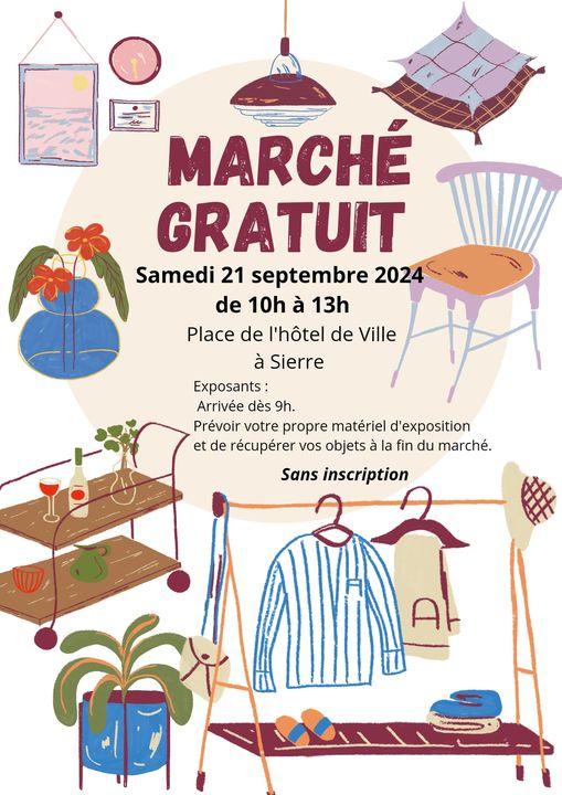 Marché gratuit de Sierre