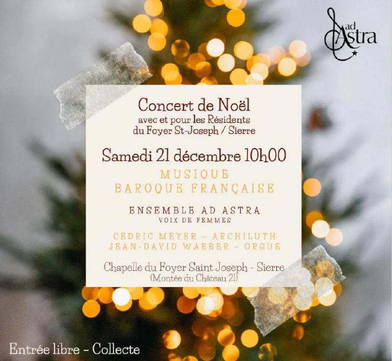 Concert de noël Ad Astra