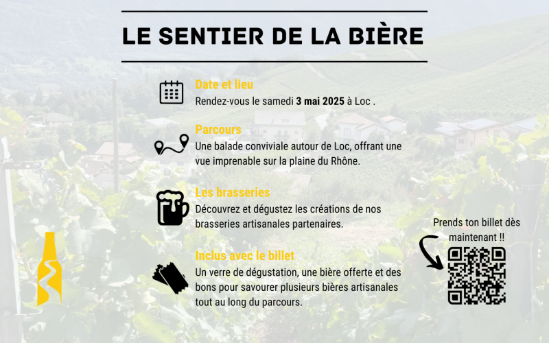 sentier de la bière