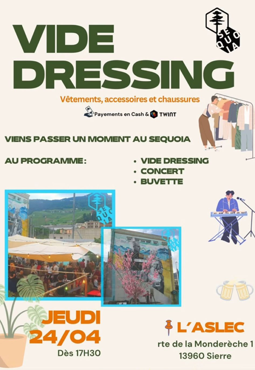 vide dressing séquoia