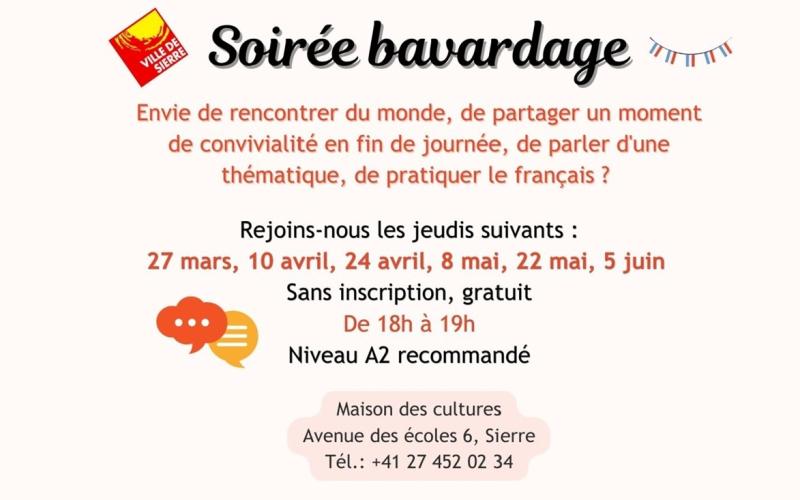 Soirée bavardage