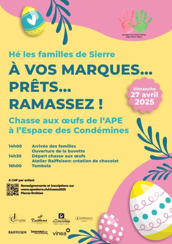 chasse aux oeufs APE