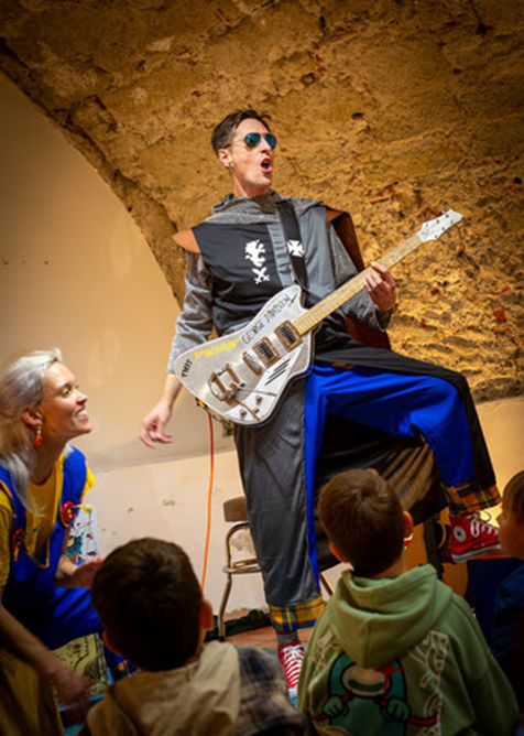 Ça ronfle et ça rock en chevalerie