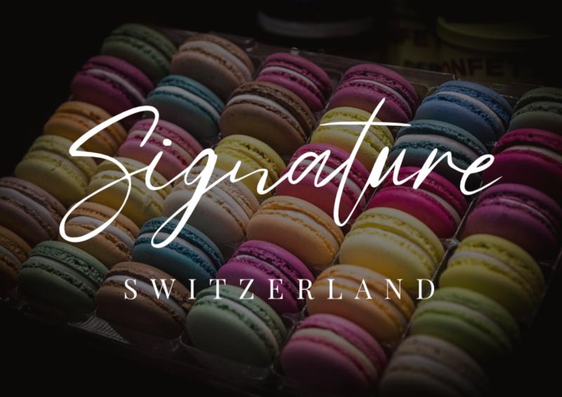 Signature macarons