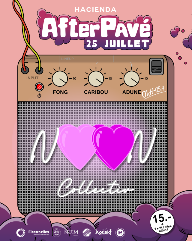 Affiche couleur pavé NooN