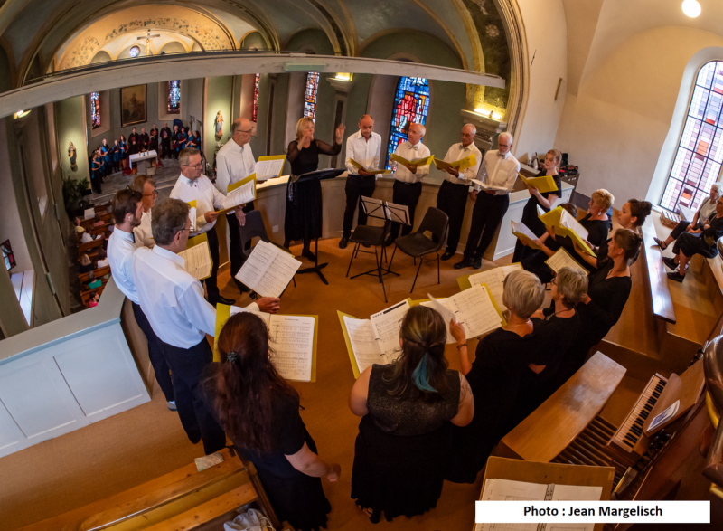 Concert choral, choeur Empreinte