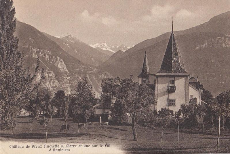 Château d'Anchettes historique