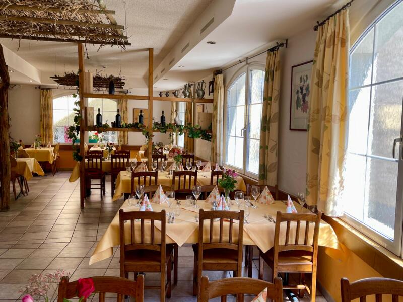 Restaurant Höllenwein de l'hôtel Arkanum - Salle à manger