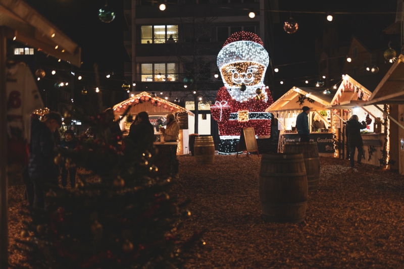 Christmas market in Sierre
