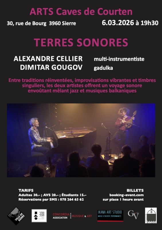 Terres Sonores -  Duo Dimitar Gougov & Alexandre Cellier / Concert