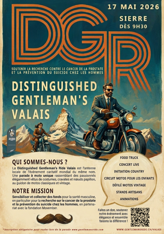 Distinguished Gentleman's Ride Valais