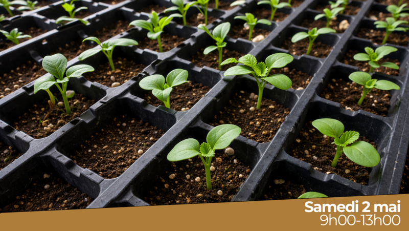 Marché aux plantons
