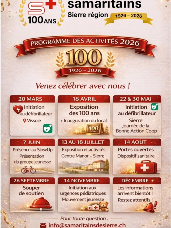 Samaritain 100 ans