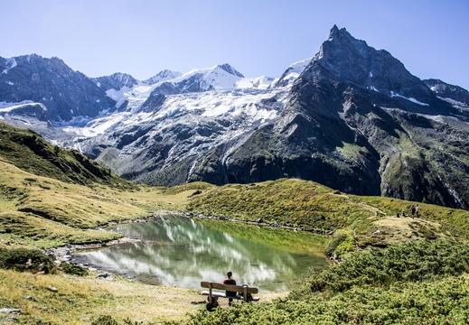 Zinal Lac d Arpittetaz par le Roc de la Vache n 7 Site