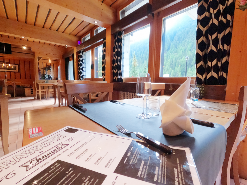 Brasserie du Chamois à Grimentz - Hôtel Cristal - Restaurant