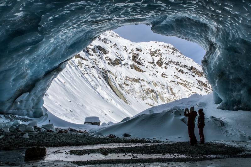Grotte du Glacier de Zinal 2019