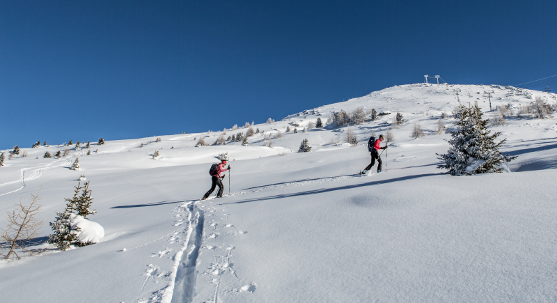 Ski de randonnée à St-Luc