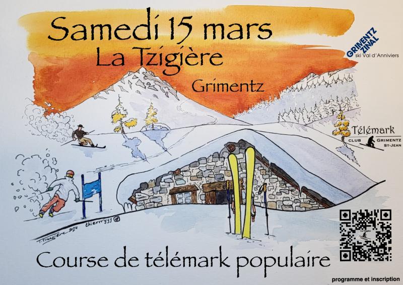 Course Télémark - La Tzigière - 2025