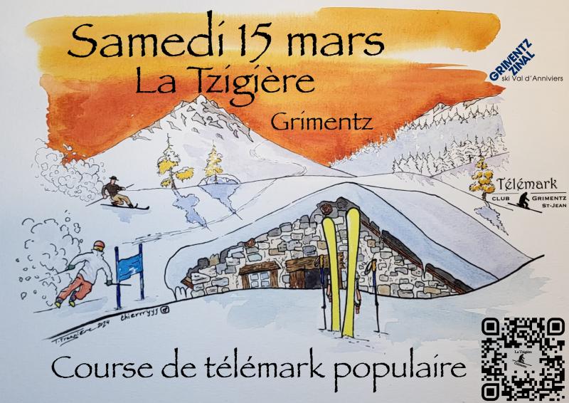 Course Télémark - La Tzigière - 2025