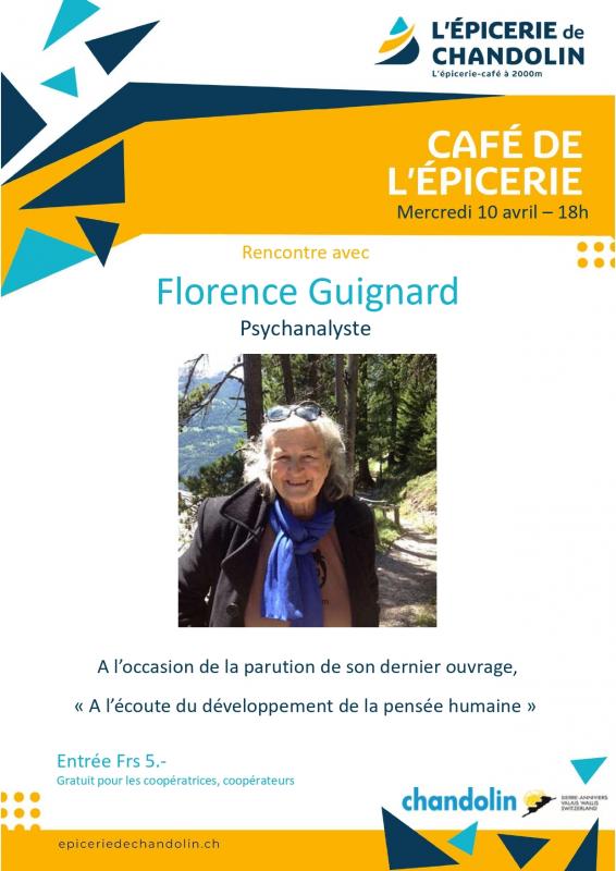Café rencontre avec Florence Guignard