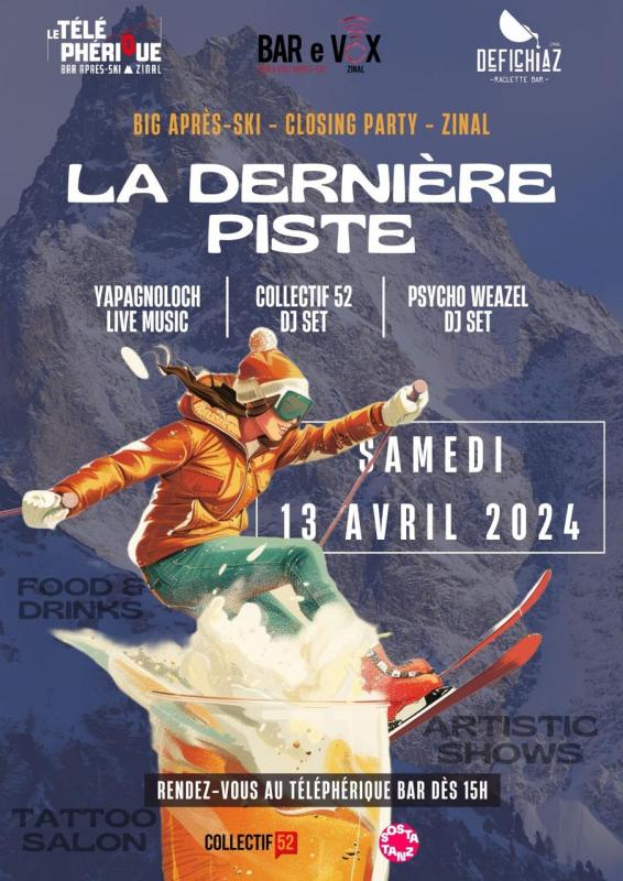 La dernière piste à Zinal