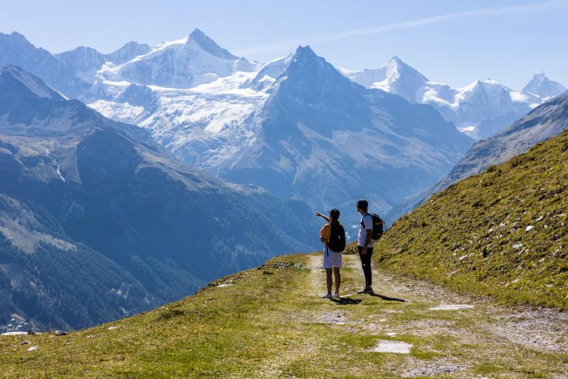 Randonneurs à Sorebois