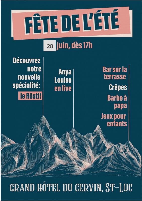 Fête de l'été au Cervin - report