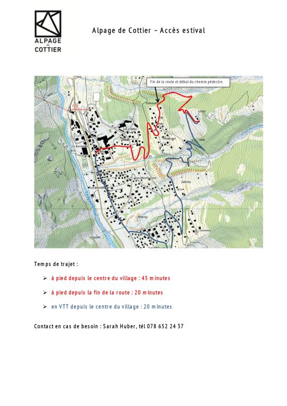 Accès Cottier