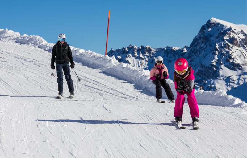 Ski en famille à Grimentz