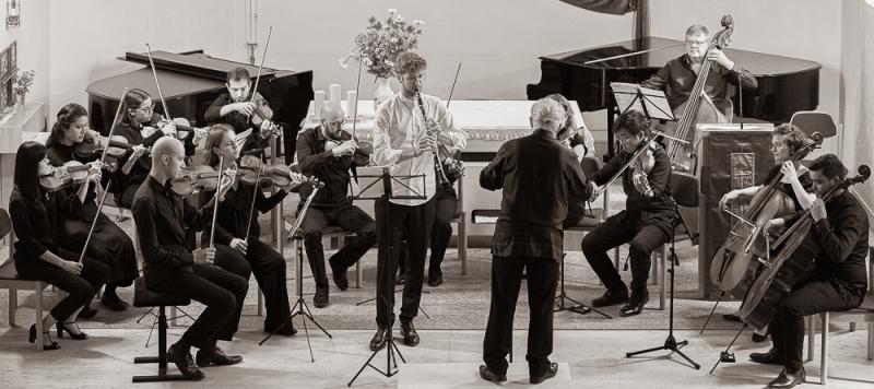 Léonard Wüthrich, clarinette et l'Ensemble Orchestral d'Anniviers